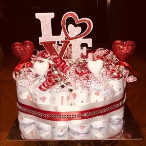 You Have My Heart Diaper Cake